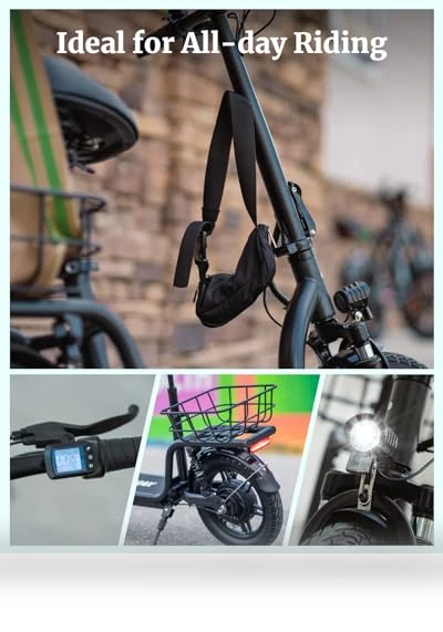 Electric Scooter with Seat — Electric Self-Balancing Scooters, Gotrax