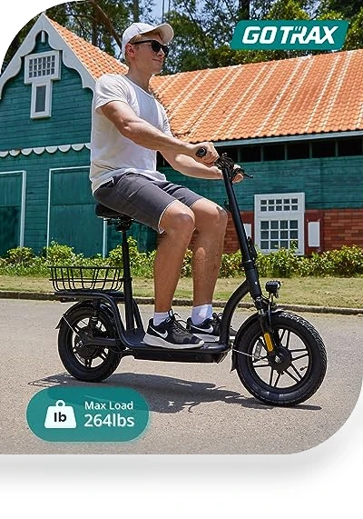 Electric Scooter with Seat — Electric Self-Balancing Scooters, Gotrax