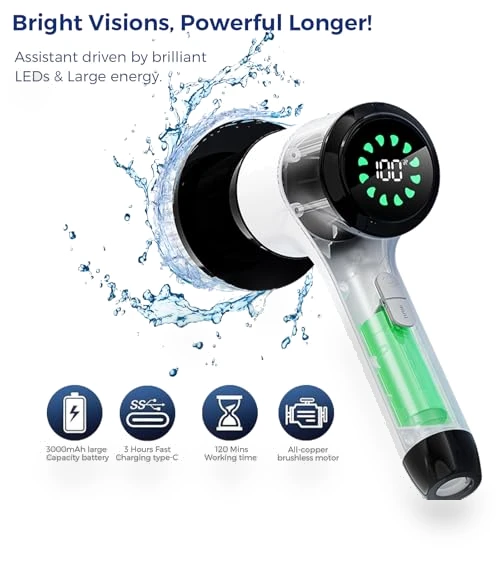 Electric Spin Scrubber — Brushes, Iopsk