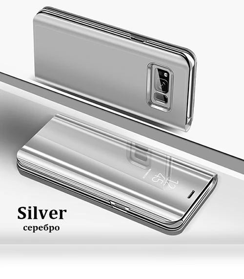 Luxury Smart Mirror Flip Cover — Screen Protectors, j-3C