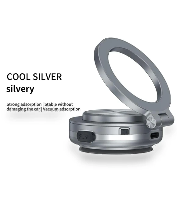 Magnetic Vacuum Car Phone Holder — Dashboard Installation Kits, Meiteai-All
