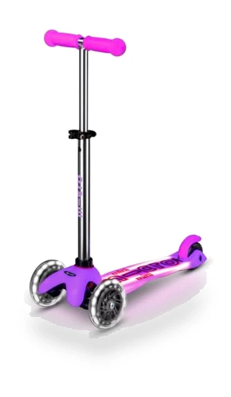 Mini Deluxe Glow Plus LED Scooter — Electric Vehicles, Micro