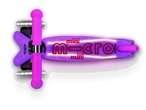 Mini Deluxe Glow Plus LED Scooter — Electric Vehicles, Micro