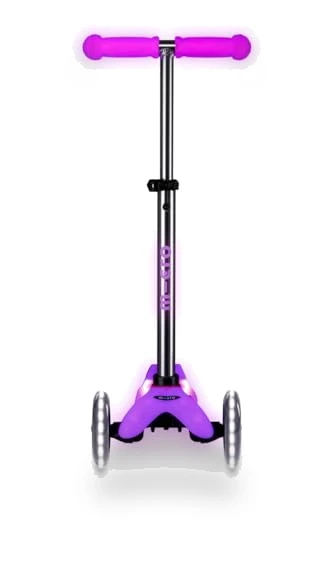 Mini Deluxe Glow Plus LED Scooter — Electric Vehicles, Micro