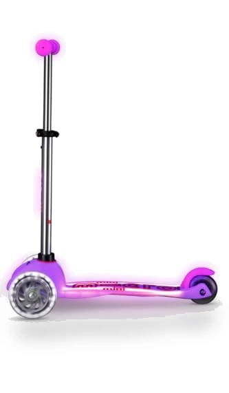 Mini Deluxe Glow Plus LED Scooter — Electric Vehicles, Micro