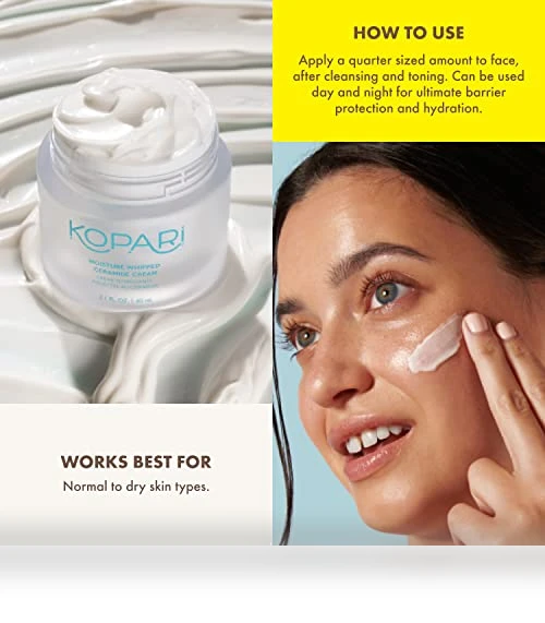 Moisture Whipped Ceramide Cream — Creams & Moisturizers, Kopari