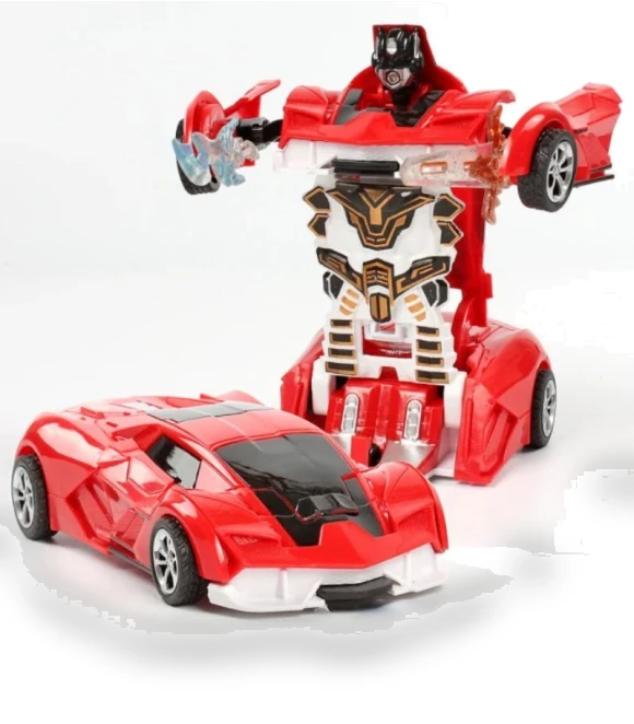 One-Press Deformation Car Toys — Construction Kits, Featured toys