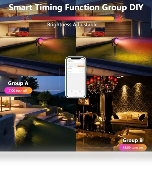 Outdoor Smart Landscape Lighting — Outdoor Security & Flood Lighting, Tsanhoo