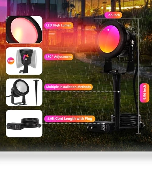 Outdoor Smart Landscape Lighting — Outdoor Security & Flood Lighting, Tsanhoo