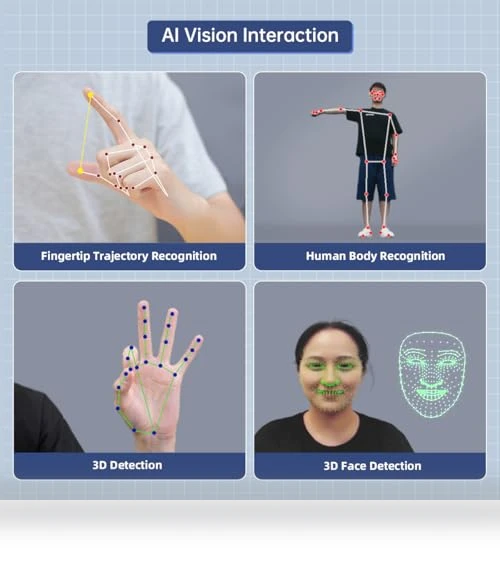 Programmable AI Vision Smart Robot Kit — Robotic Enhancements, Hiwonder