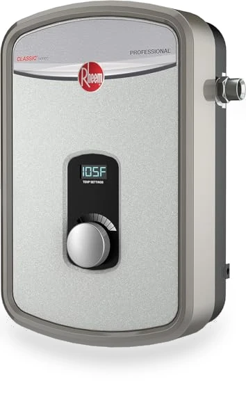 Residential Tankless Water Heater — Heaters, Rheem