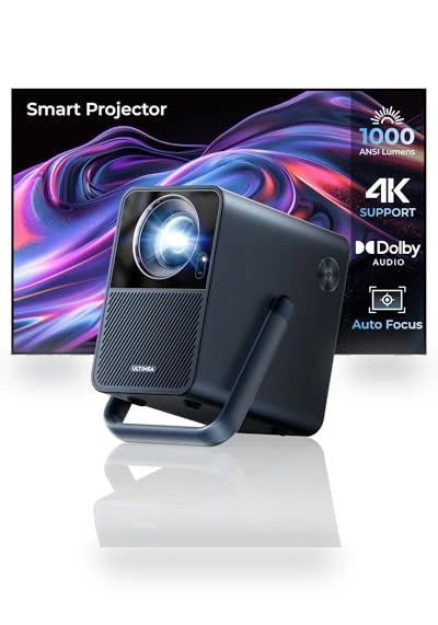 Smart Projector 4K Supported with Android TV — Home Theater Projectors, Ultimea