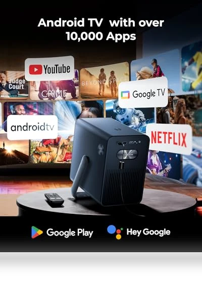 Smart Projector 4K Supported with Android TV — Home Theater Projectors, Ultimea