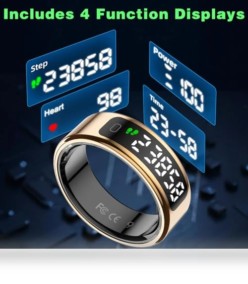 Smart Ring with LED Display Screen — Smart Rings, Shenzhen Yawell Intelligent Technology Co.,Ltd
