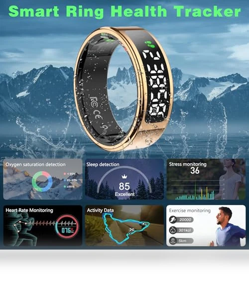 Smart Ring with LED Display Screen — Smart Rings, Shenzhen Yawell Intelligent Technology Co.,Ltd