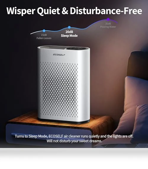 Smart WiFi Air Purifier — Activated Carbon Air Purifiers, ECOSELF