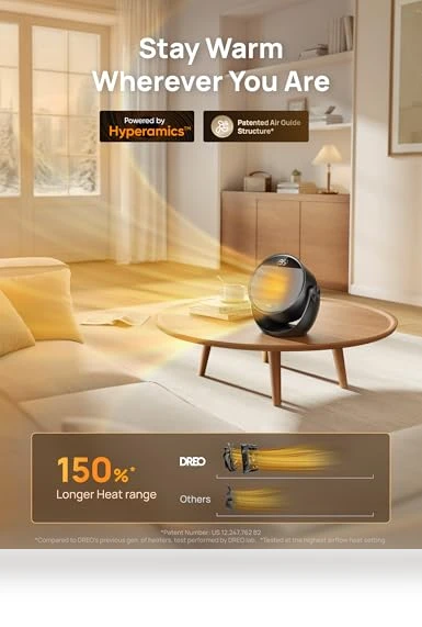 Space Heater — Portable Heating Solutions, Dreo
