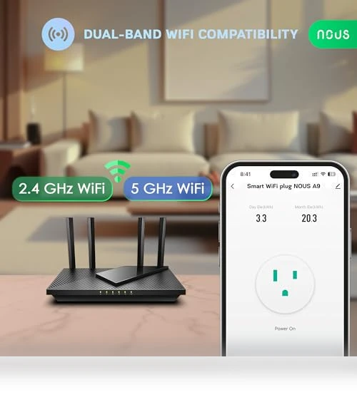 Wi-Fi Smart Plug — Smart Home Modules, NOUS