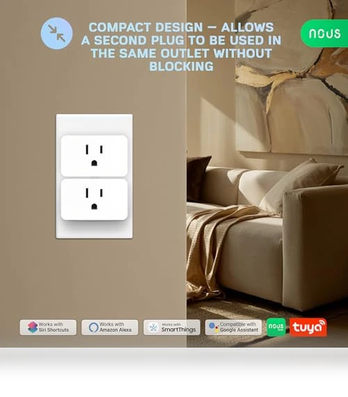Wi-Fi Smart Plug — Smart Home Modules, NOUS