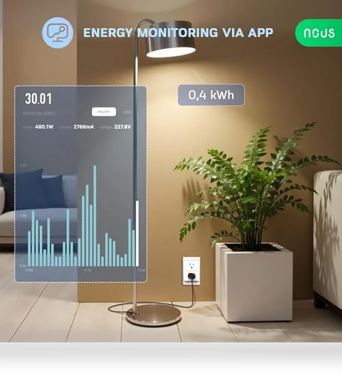 Wi-Fi Smart Plug — Smart Home Modules, NOUS