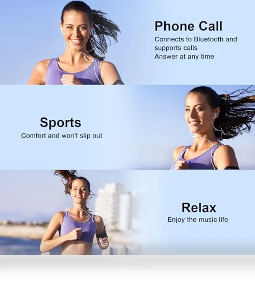 Wired Headphones for iPhone — In-Ear Headphones, CREHAO
