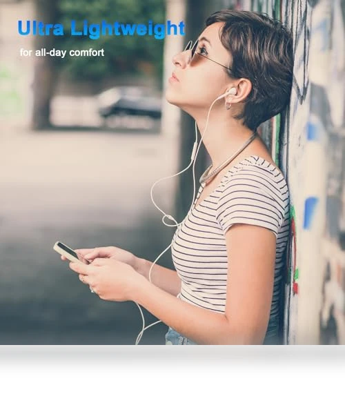 Wired Headphones for iPhone — In-Ear Headphones, CREHAO