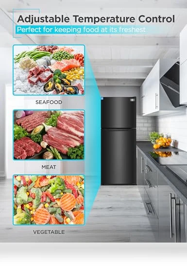 10 Cu. Ft. Top Mount Refrigerator with Freezer — Mini Fridges, BLACK+DECKER