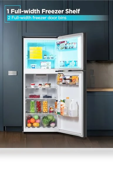10 Cu. Ft. Top Mount Refrigerator with Freezer — Mini Fridges, BLACK+DECKER
