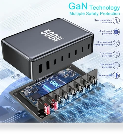 8-Port Fast USB Charging Station — Chargers, Dongguan Zeen Tengxiang Technology Co., Ltd
