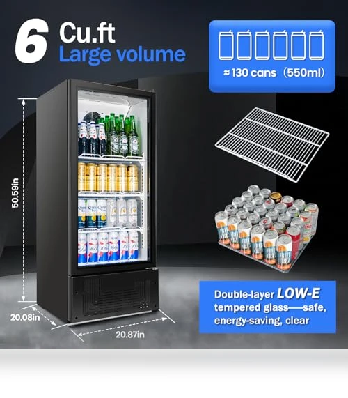 Commercial Beverage Refrigerator — Drink Coolers, BINGERMA