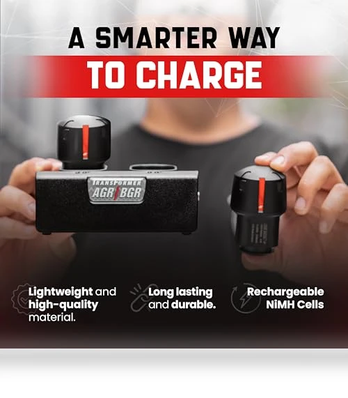 Double Charger and Two Replacement Batteries for Andis Clippers — Clippers, Artisan Power