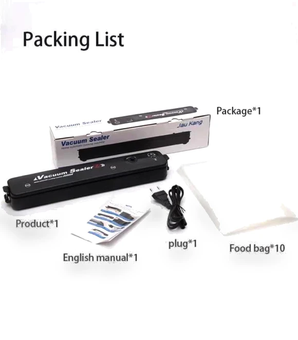 Electric Vacuum Sealer Machine — Vacuum Bags, Crowner