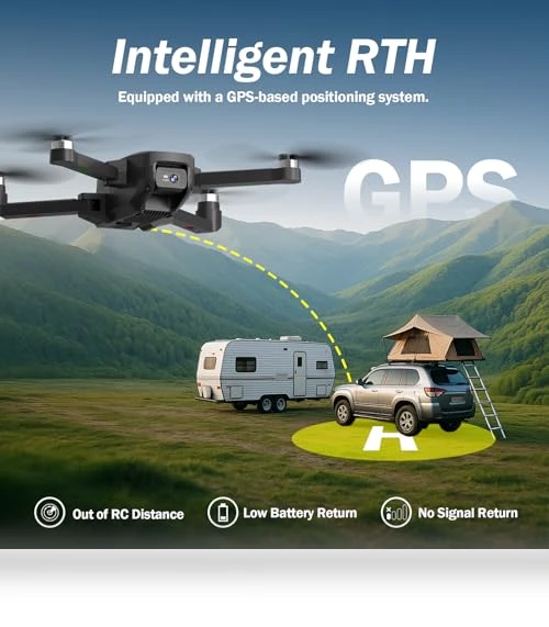GPS Drone with Camera — Drones, KARUISRC