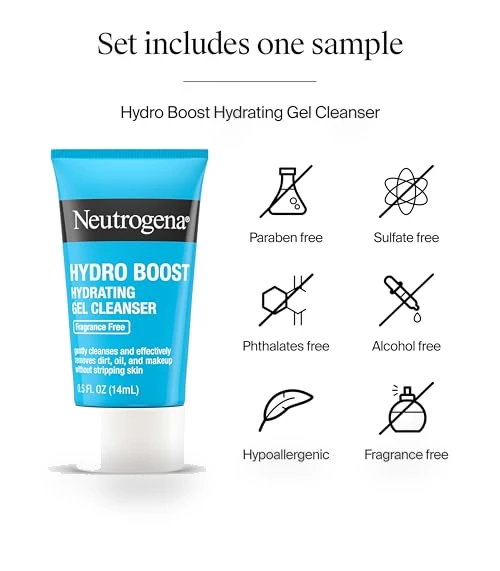 Hydro Boost Gel Cream & Hydrating Gel Cleanser Set — Sets & Kits, Neutrogena