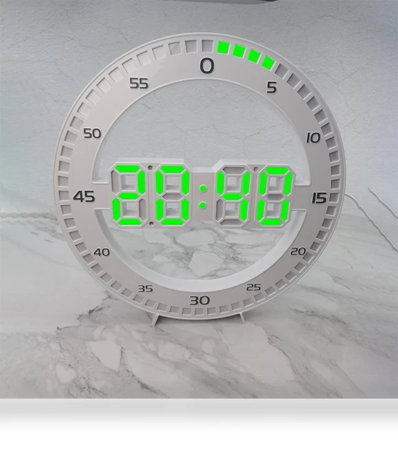 Modern LED Digital Large Wall Clock — Clocks, Daily necessities-V