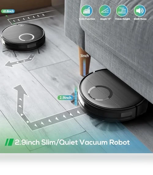 Robot Vacuum and Mop Combo — Smart Cleaning Robots, UMMUND
