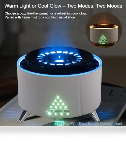 Small Cool Mist Humidifier & Essential Oil Diffuser — Air Moisturizers, HODEMI