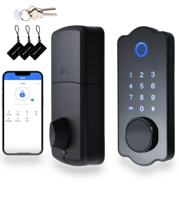 Smart Keyless Door Lock — Locks, TOMTOP JMS