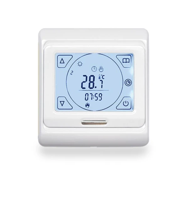 Smart Thermostat — Home Climate Control, Elegant Living House