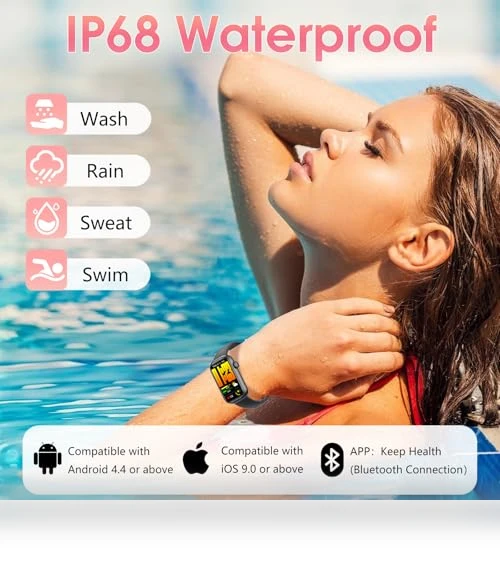 Smart Watch with Health Monitoring — Smartwatches, VUHIGIB