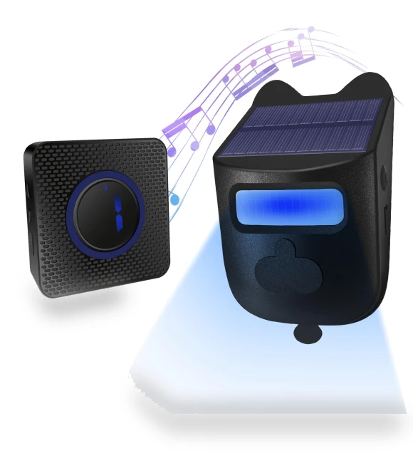 Solar Driveway Alarm — Smart Home Security, TOMTOP JMS
