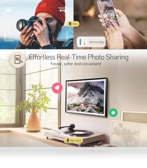 Touchscreen Digital Picture Frame — Digital Frames, NexFoto