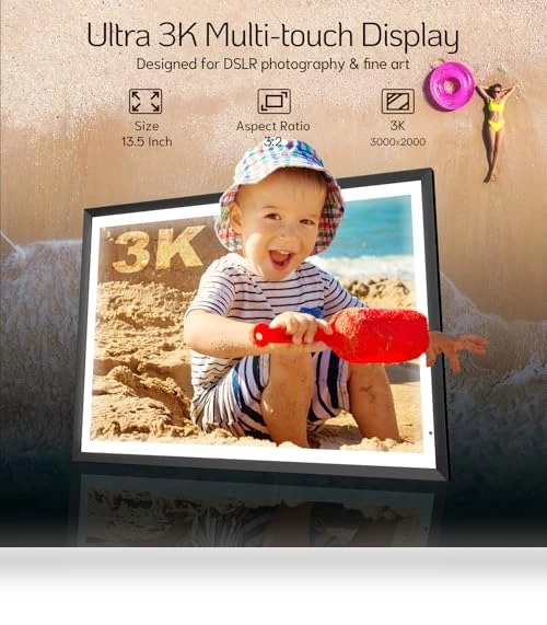 Touchscreen Digital Picture Frame — Digital Frames, NexFoto
