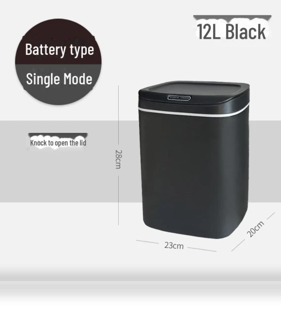 Automatic Touch Sensor Trash Bin — Kitchen Cans, StrideBox