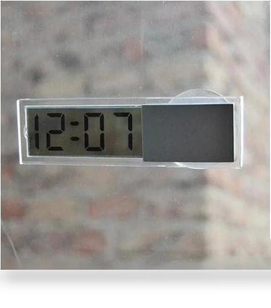 Automotive Glowing Electronic Clock and Thermometer — Clock, AI Supermarket