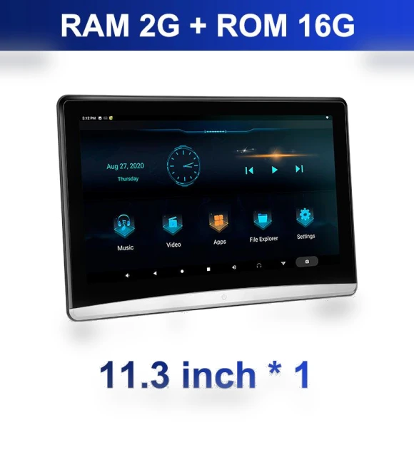 Car Headrest TV — Stereo Receivers, JOHO