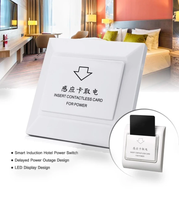 Energy-saving RFID Card Power Switch — Motion Actuated Switches, Ideal World