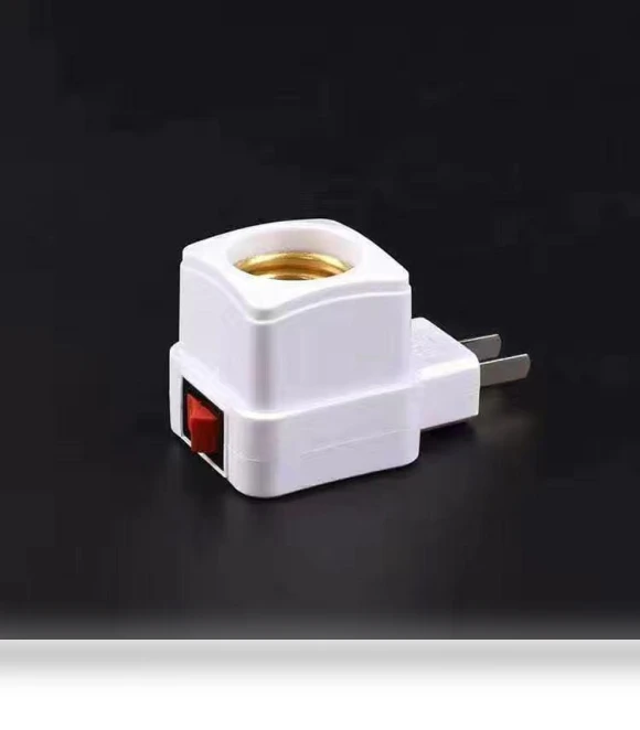 Energy-saving spiral bulb with switchable socket — Light Sockets, AI Supermarket