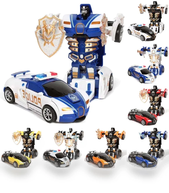High-Quality One-Key Robot Toy — Interactive Figures & Robots, tie