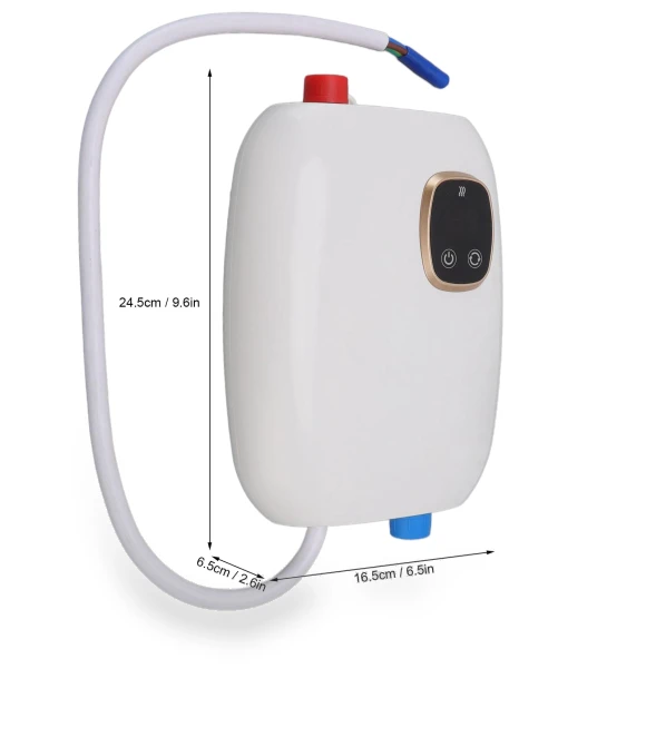 Instant Water Heater with Touch Screen — Towel Warmers, Modern Home Furnishing